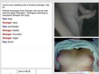 Penthil get hard over a big jago on omegle