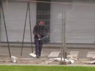 Baise une potelée espagnol amateur écolière en un abandoned maison