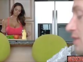 Big boobs lustful mom aku wis dhemen jancok stepmom seduces her son