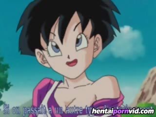 Dragon 玉 z hentai_ videl と gohan