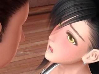 Liels krūtīm anime anime jauns sieviete zīle jāšanās a liels biedrs