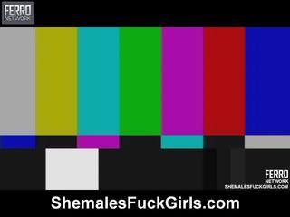 Outstanding Shemales Shag Girls clip Starring Isabela, Bela, Marjorie