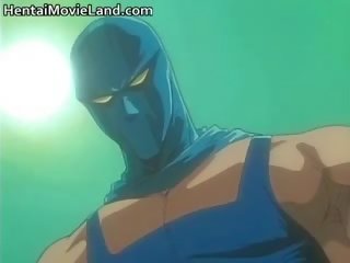 Muscular Masked RapeMan Bangs flirty Anime Part5