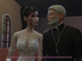 &lbrack;trailer&rsqb; noiva apreciando o último dias antes obtendo married&period; porcas vídeo com o priest antes o ceremony - marota betrayal