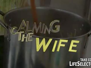 Life Selector: Amateur wife gets fucked by a member and a cucumber.