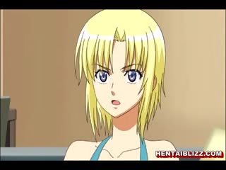 Nhật bản hentai với to dưa gang ngực cứng poking qua cô ấy mas