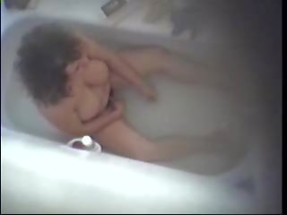 Bath in tub