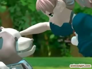 3d hentai meninas fica monstro fodido em o floresta