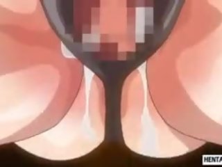 Nakatali pataas hentai magkasintahan may nipple clamps whipped at fucked