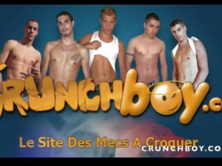 Amazing group x rated clip gang bang amator bareback in PARIS for CRUNCHBOY