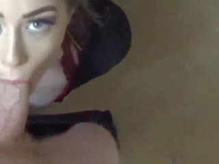 Barely-legal girl deepthroats and fucks big johnson for a facial (AmeliaSkye)