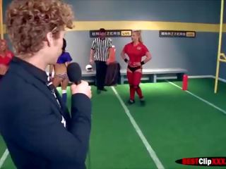 Cuatro élite estrellas porno en la brazzers halftime mov ii