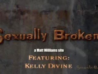 Sexualmente partido: kelly divine torturados e amordaçado