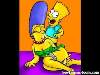 Lascivo bart simpson frangia marge e lisa difficile e veloce