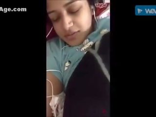 بنغالي bhabhi الثدي وسائل التحقق و كس بالإصبع إلى شريك - wowmoyback