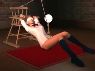 Anime xxx film gul in ropes submitted to sexual teasing