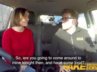 Fake Driving School Jealous learner with fabulous tits wants hard fucking