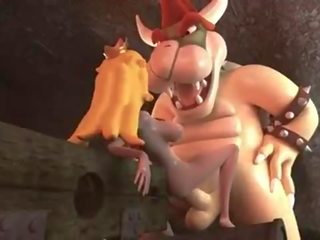 Πριγκίπισσα ροδάκινο πατήσαμε με bowser