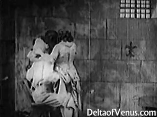Starodávne francúzske x menovitý film 1920s - bastille deň