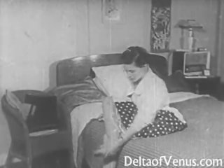 विंटेज अडल्ट फ़िल्म 1950s - वायियूर बकवास - peeping टॉम