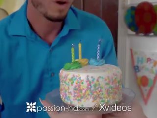 PASSION-HD Big Booty Blonde Romantic Birthday sex film