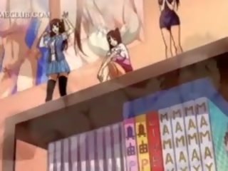 3d anime adolescent saa pillua perseestä hameen sisään sänky