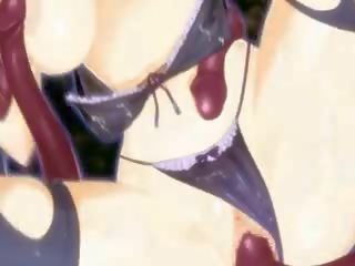 Voluptuoso 3d hentai calle chica consigue grande tetas follada