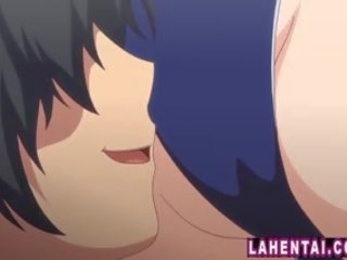 Hentai honey In Swimsuit Gets Fingered And Analed