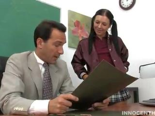 Charming latina teen fucked by her hot to trot teacher