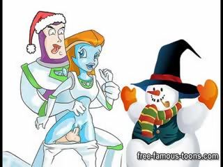 Famoso cartoni animati natale orgia