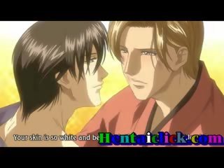 Delightful Hentai Gay Lovers Secretly Kiss And sex film