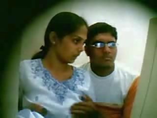 Spycam catches amateur young indian couple fucking movie