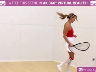 Vr bangers - dillion и pristine scissoring shortly след гол racquetbal