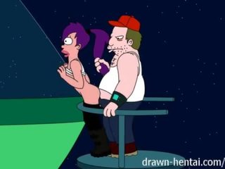 Futurama sucio vídeo - leela y sal