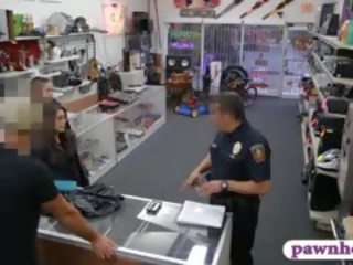 Couple Girls Try To Steal And Get Banged At The Pawnshop