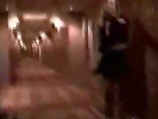 Security Guard Fucks A strumpet In Hotel Corridor