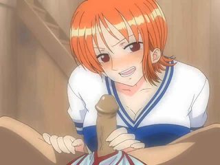 One piece blow job nami