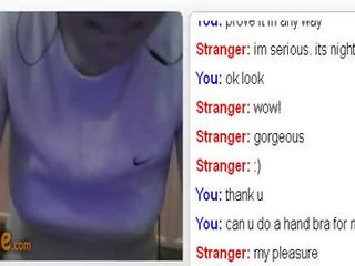 Sweetheart On Omegle Showing All Her Body And Playing Wi