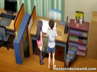 Hentai dark haired in tit job hentai adult film