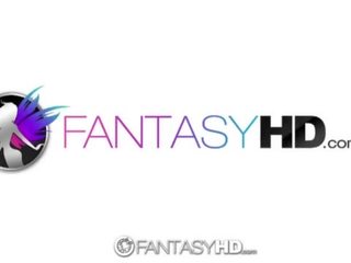 Hd fantasyhd - jong hogeschool tiener ariana marie is taught over volwassen film