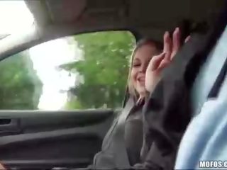 Turned on russian maly hitchhiker fucked