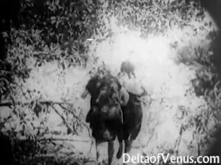 প্রাচীন রীতি x হিসাব করা যায় চলচ্চিত্র - একটি বিনামূল্যে অশ্বারোহণ - গোড়ার দিকে 1900s এরোটিকা