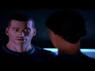 Mass effect - ashley william en shepard romantiek - compilatie