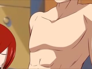 Fairy tail xxx paródia erza dá um sonho broche