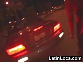 Chubby latin harlot picked up from the street and fucked hard