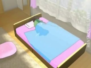 Beautiful 3D hentai schoolgirl have a wet dream