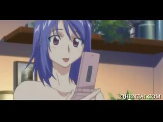 Hentai honey Fucks Herself With Vibrator And Gets Caught