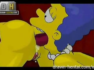 Simpsons adulto vídeo - sexo a três