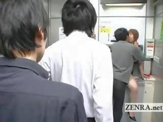 Ajaib jepang pos kantor penawaran buah dada besar lisan dewasa klip atm