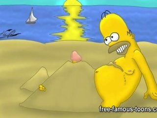 Simpsons hentai dewasa video